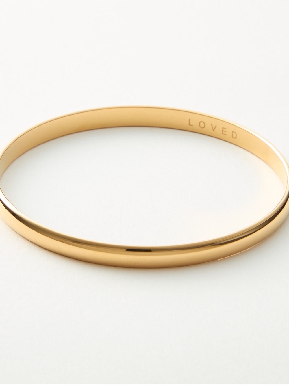 18k Plated Gold Tone  Bangle Bracelet